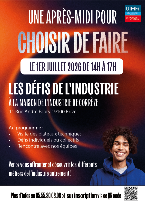 Affiche Les défis de l'industrie 2026